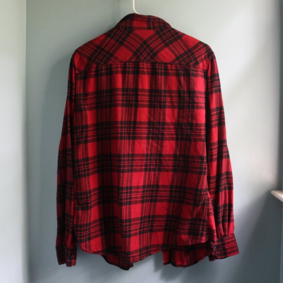 Red & black flannel, Mossimo, size M. - Picture 2 of 3